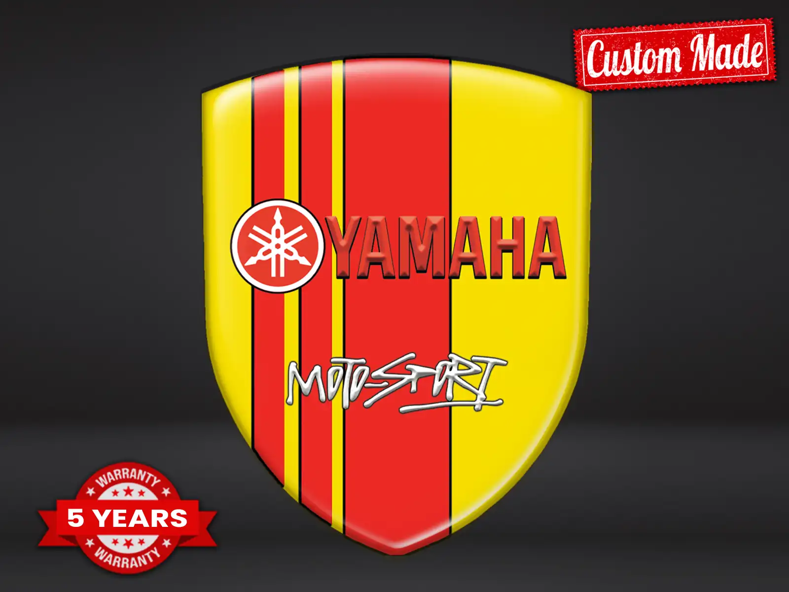 Yamaha Fensteraufkleber Limitiert Edition Robust Auto